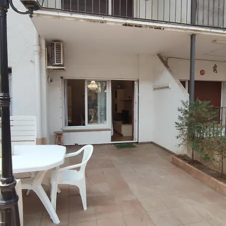 Con Terraza A Metros De La Playa Y Zona Comercial, Ideal Familiar - Costa Brava - Es-209-68 Apartmán *